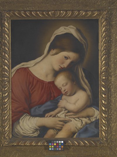 Madonna und Kind von Il (1609 85) Sassoferrato