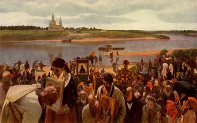 Die Prozession des Kreuzes von Illarion Pryanishnikov