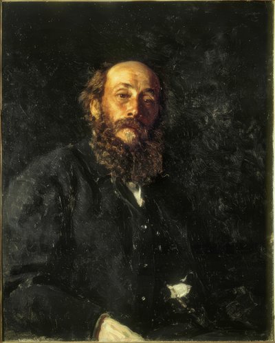 Bildnis des Malers Nikolai Gay von Ilya Efimovich Repin