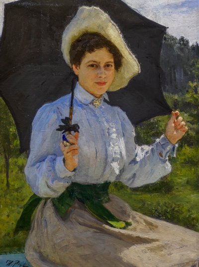 In der Sonne von Ilya Efimovich Repin