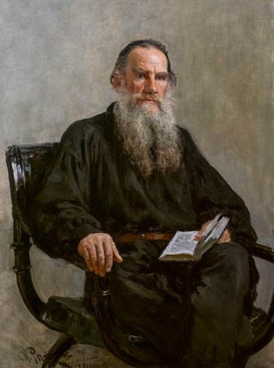 Leo Tolstoi von Ilya Efimovich Repin