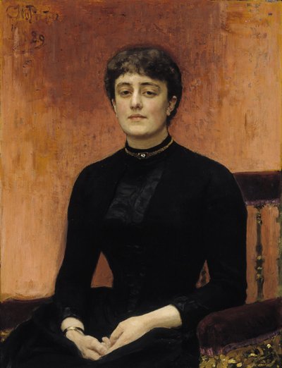 Porträt von Yelizaveta Zvantseva von Ilya Efimovich Repin
