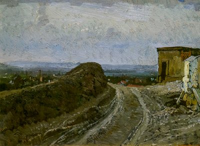 Route de Montmartre, Paris von Ilya Efimovich Repin