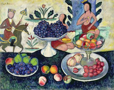 Stillleben mit Früchten, 1913 von Ilya Ivanovich Mashkov