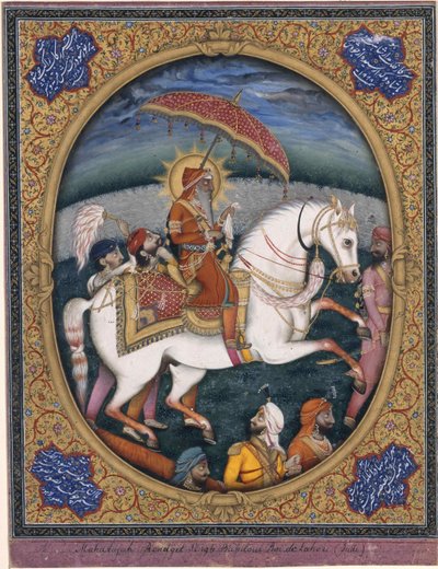 Maharaja Ranjit Singh, 1841 von Imam Bakhsh Lahori