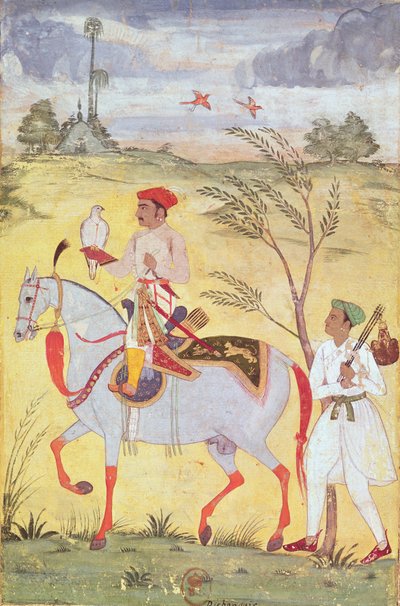 Kaiser Jahangir (1569-1627) von Indian School