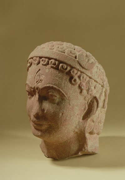 Kopf von Siva, Mathura von Indian School
