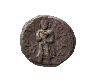 Kushan-Münze, 127-155 n. Chr. von Indian School