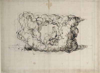 Theaterzeichnung von Inigo Jones