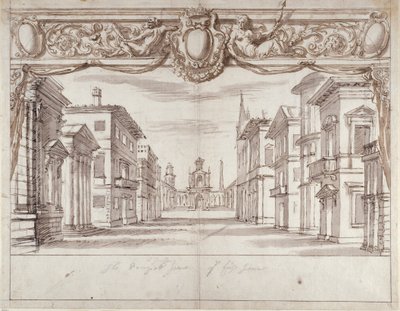 Tragische Szene von Inigo Jones