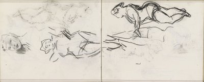 Drei Studien einer Frau von Isaac Israels