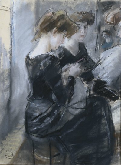 Modistenatelier von Isaac Israels