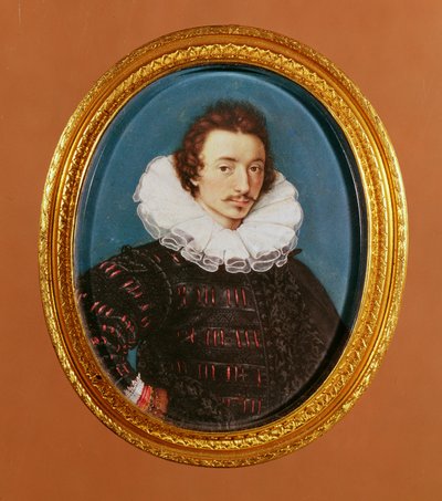 Selbstporträt (Miniatur) von Isaac Oliver