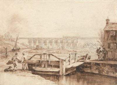 Das Viadukt über den Sankey-Kanal von Isaac Shaw