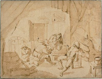 Bauern beim Trinken von Isaac van Ostade