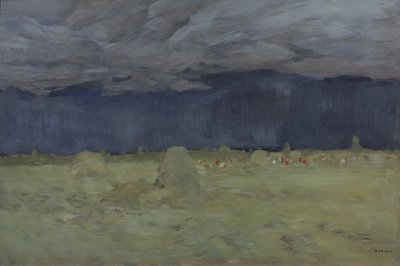 Heuernte, 1900 von Isaak Ilyich Levitan