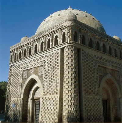 Ismail Samani Mausoleum, Buchara, Usbekistan, 914-943 (Foto) von Islamic School