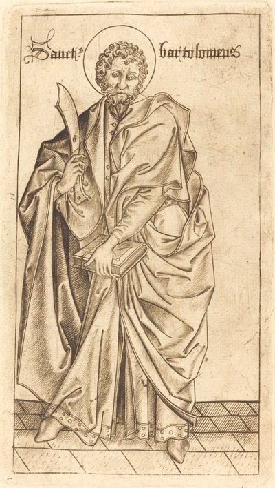 Heiliger Bartholomäus von Israhel van Meckenem
