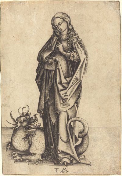Heilige Margareta von Israhel van Meckenem