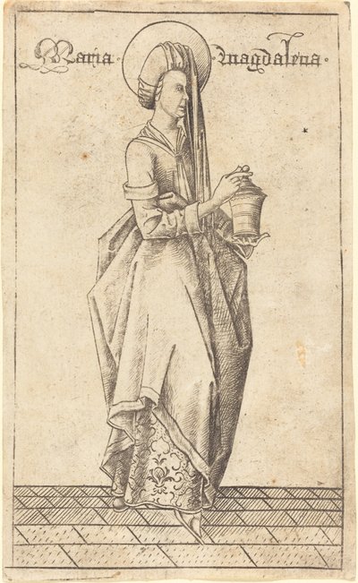 Maria Magdalena von Israhel van Meckenem