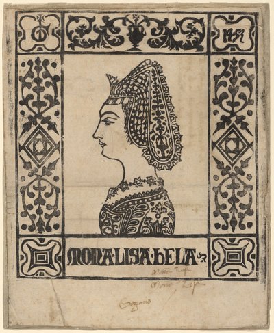 Mona Lisa Bela von Italian 15th Century