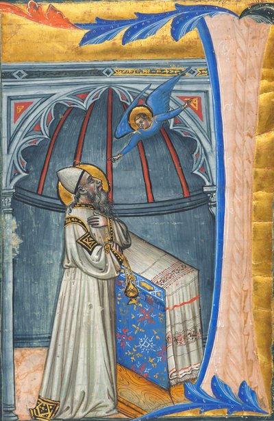 Die Verkündigung an Zacharias von Italian 15th Century