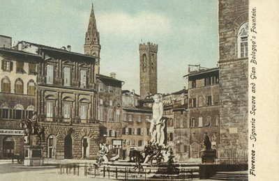 Florenz, Italien, Piazza Signoria von Italian Photographer