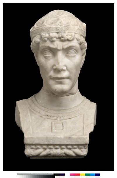 Büste eines Mannes mit Krone von Italian School