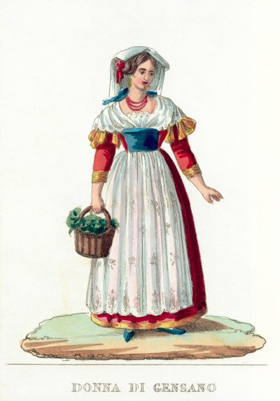 Donna Di Gensano von Italian School