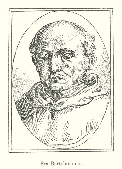 Fra Bartolommeo (Gravur) von Italian School