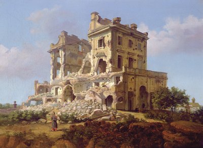 Garibaldis Villa, Italien von Italian School