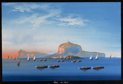 Insel Capri von Italian School