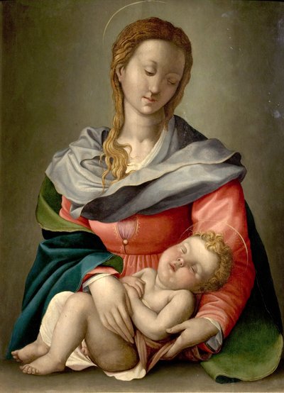 Madonna mit Kind, ca. 1525-40 von Italian School