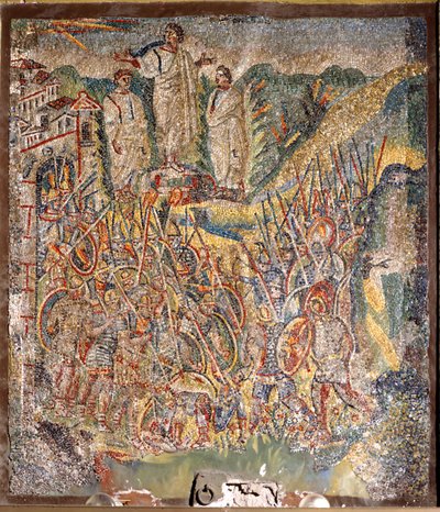 Mose auf dem Berg Sinai von Italian School