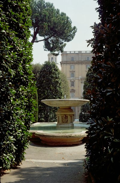 Piazza Santa Marta Brunnen von Italian School
