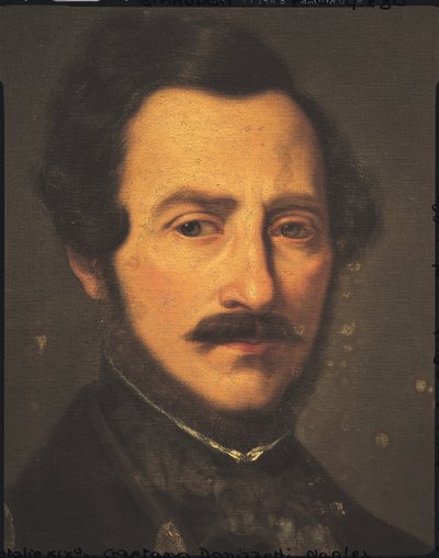 Porträt von Gaetano Donizetti (1797-1848) von Italian School