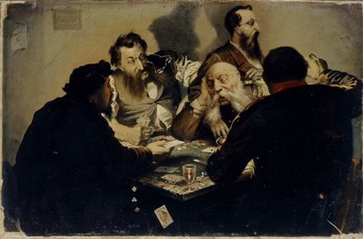 Die Falschspieler, 1870er von Ivan Alexandrovich Kalganov