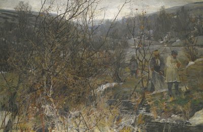 Winterjagd von Ivan Fyodorovich Kolesnikov