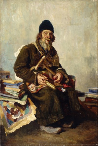 Ikonenverkäufer, 1889 von Ivan Ivanovich Tvorozhnikov
