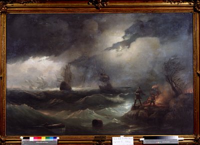 Peter I (der Große) von Ivan Konstantinovich Aivazosky