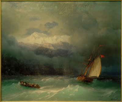 Stürmisches Meer von Ivan Konstantinovich Aivazovsky