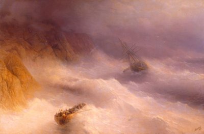 Sturm bei Kap Aija von Ivan Konstantinovich Aivazovsky