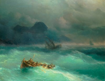 Das Schiffswrack von Ivan Konstantinovich Aivazovsky