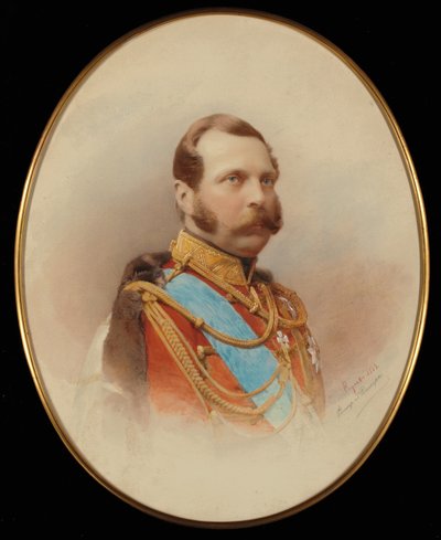 Porträt von Alexander II. (1818-1881) von Ivan Raulov