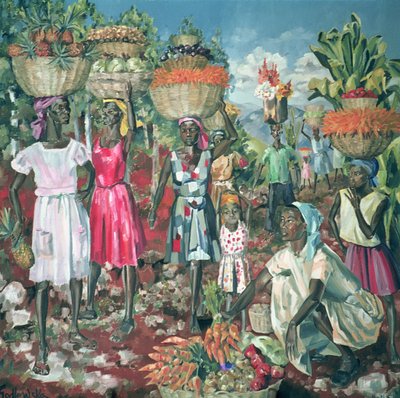 Die Händlerinnen, 1961 von Izabella Godlewska de Aranda