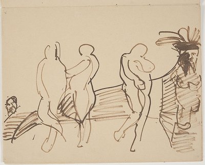 Figurenkomposition II von J.A. Jerichau (II)