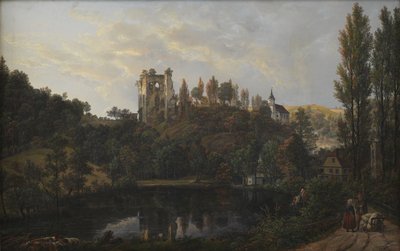 Die Burgruine bei Tharandt von Johan Christian Dahl