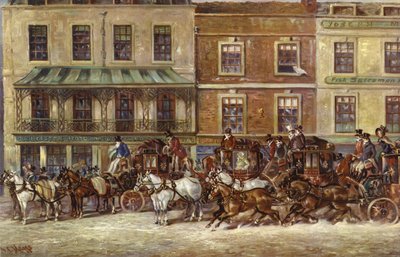 Gloucester Coffee House, Piccadilly von J.C. Maggs