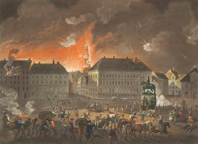 Die schrecklichste Nacht in Kopenhagen von J.F. Clemens
