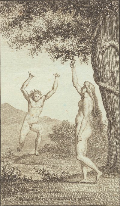 Illustration zu Ewalds "Adam und Eva". III von J.F. Clemens